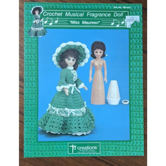 Variety of 9 Crochet Doll Pattern Booklets - Picture 3 of 10